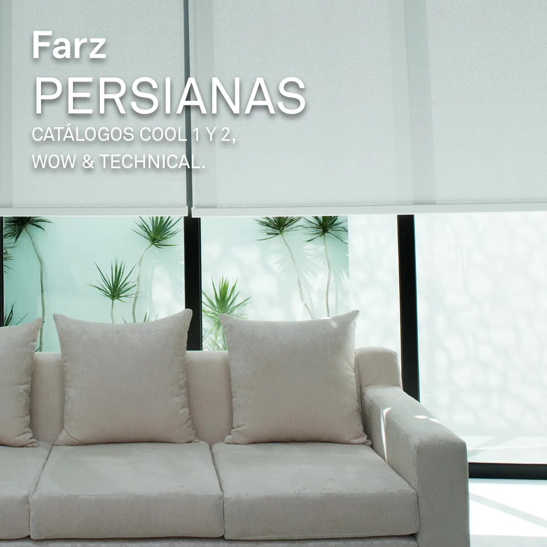 Referencia visual para explorar persianas